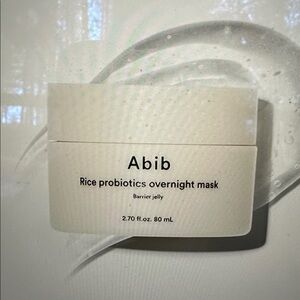 Rice Probiotics Overnight Mask - White